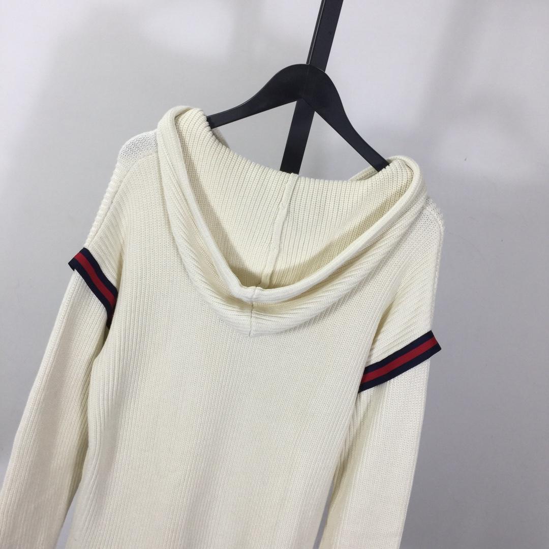 Gucci Knit Wool Hooded Sweater - EUR FASHION