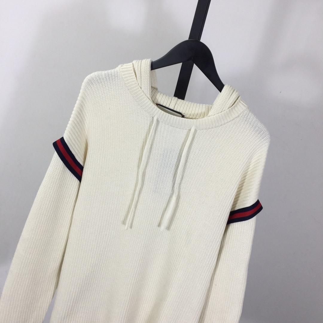 Gucci Knit Wool Hooded Sweater - EUR FASHION