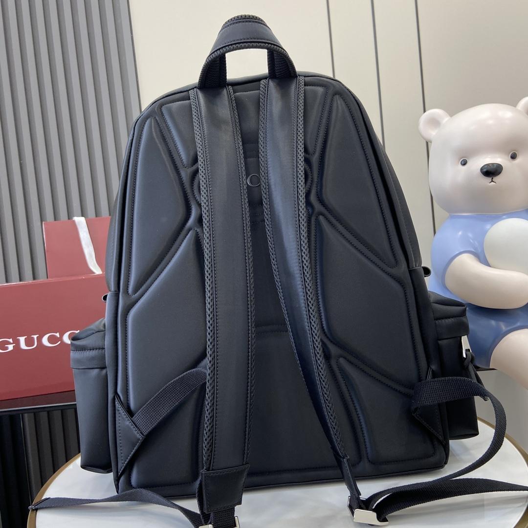 Gucci Large Backpack With Gucci Logo - EUR FASHION