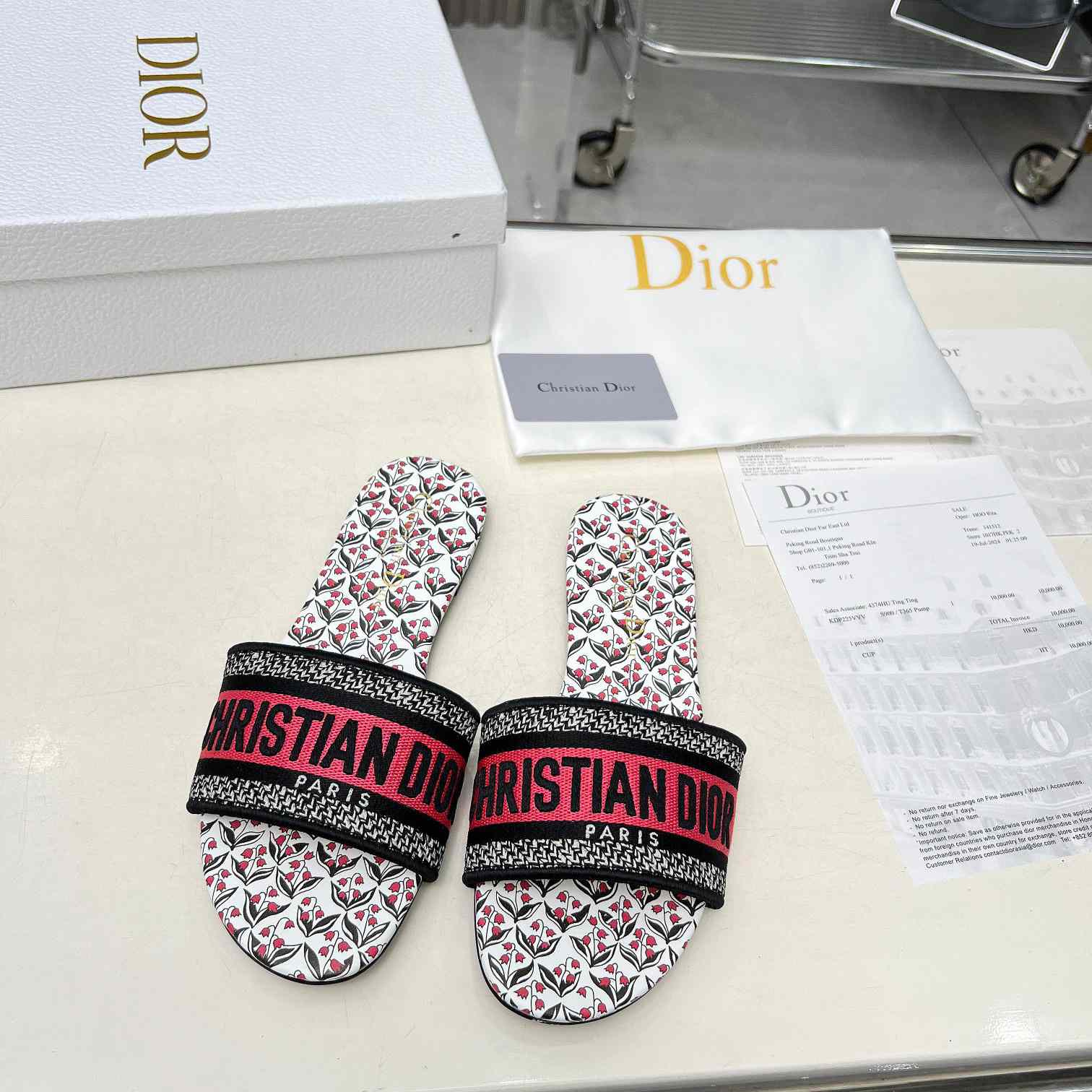 Dior Dioramour Dway Slide - EUR FASHION