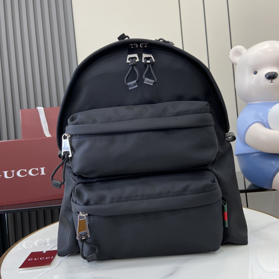 Gucci Medium Backpack With Gucci Logo - EUR FASHION