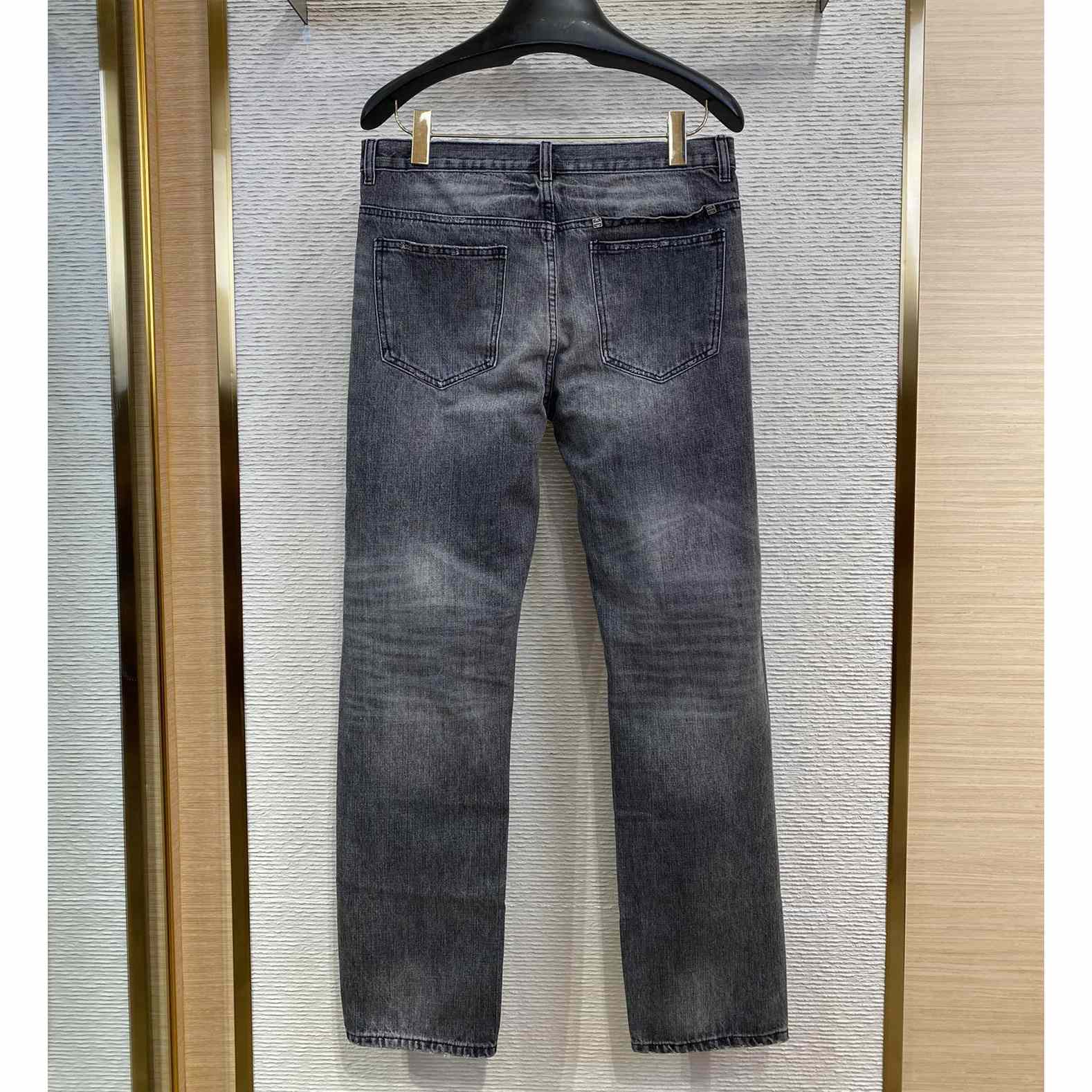 Givenchy Distressed Straight-leg Jeans - EUR FASHION