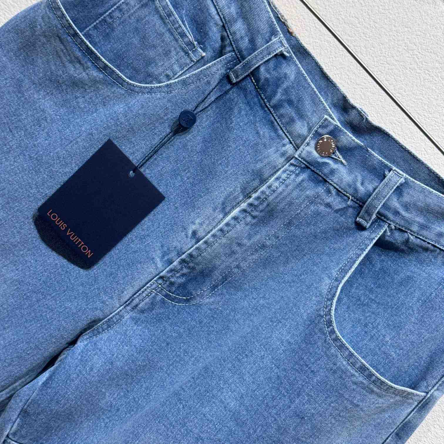 Louis Vuitton Monogram Denim Jeans - EUR FASHION