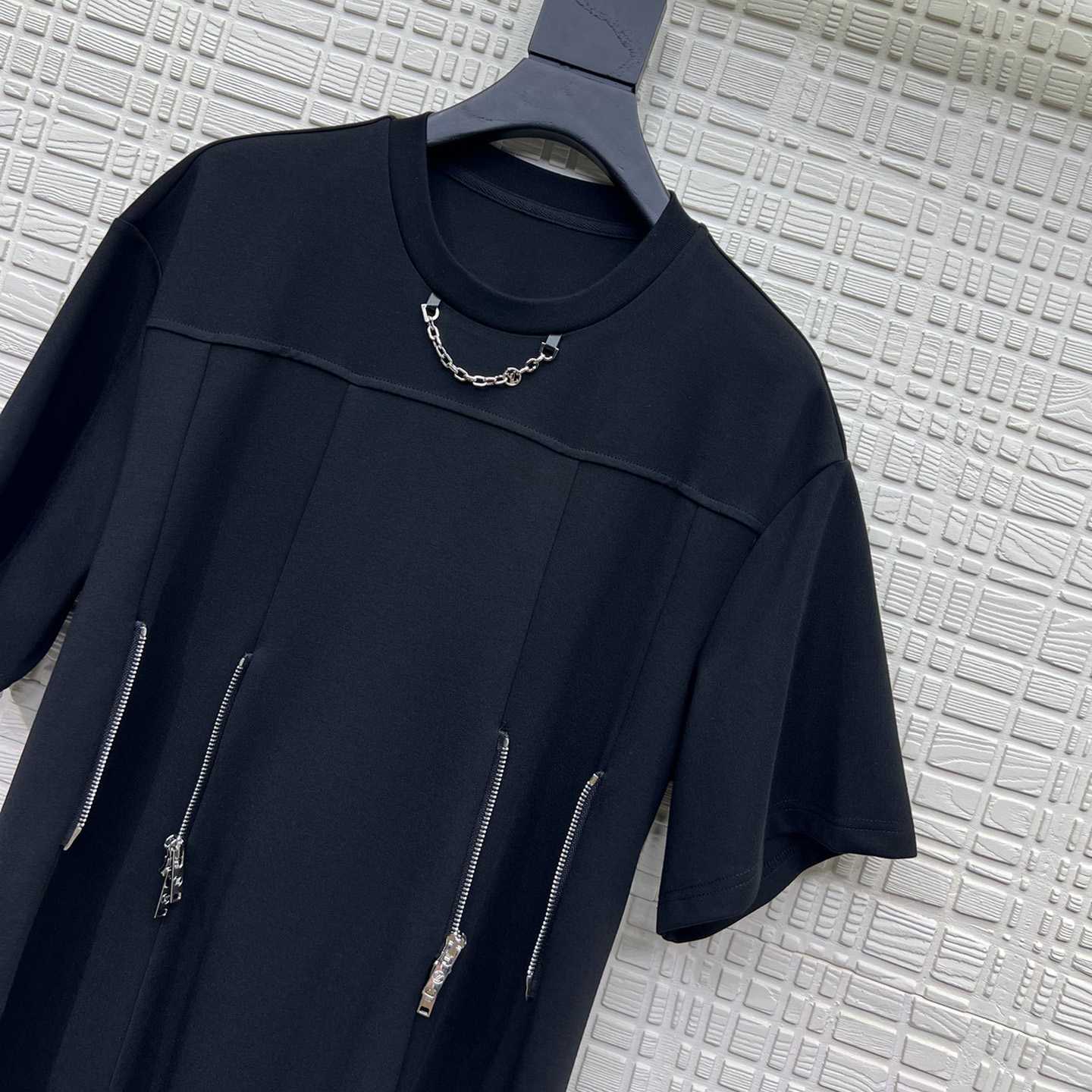 Louis Vuitton Zipper Waist T-Shirt Dress    1AGAJG - EUR FASHION