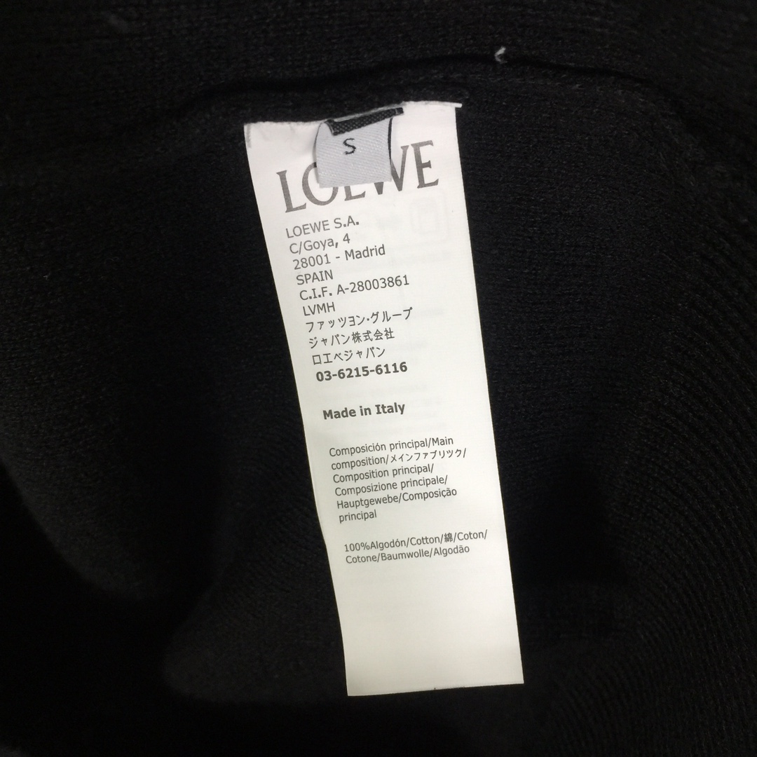 Loewe Anagram Zip-up Hoodie In Wool - EUR FASHION