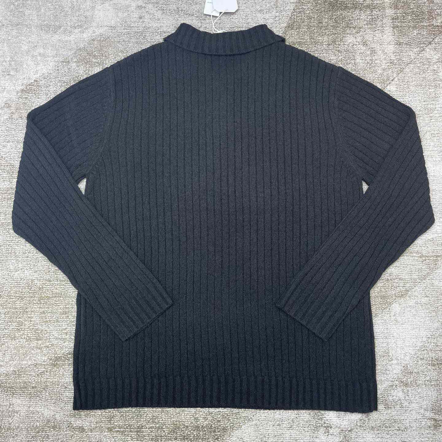 Casablanca  Ribbed Bouclé Cotton-Blend Polo Shirt   D0066 - EUR FASHION