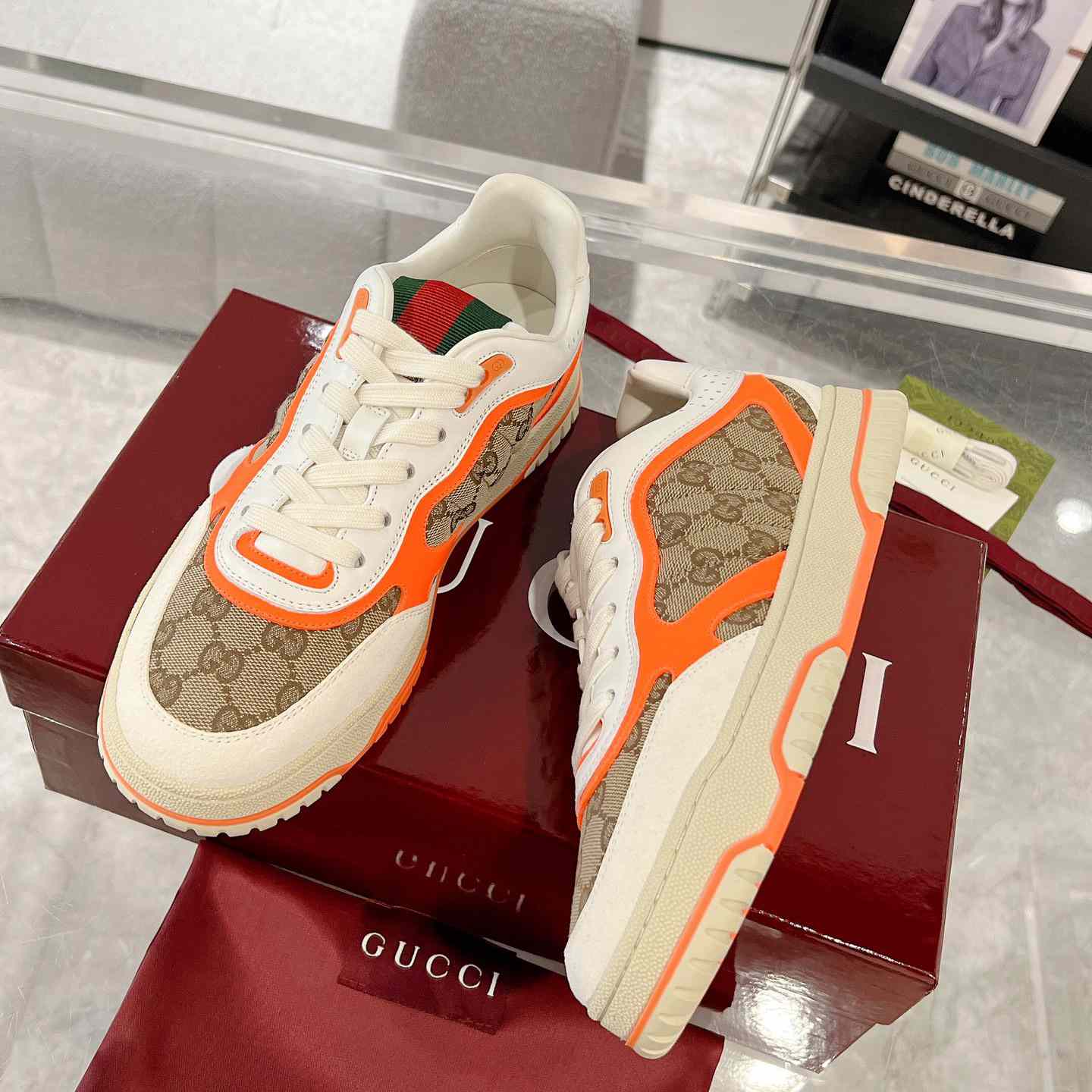 Gucci Re-Web Sneakers - EUR FASHION