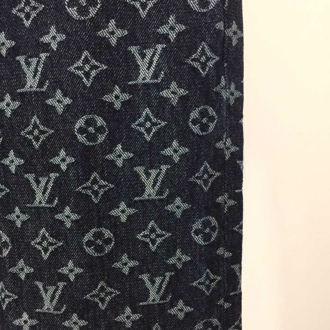 Louis Vuitton Monogram Jacquard Denim Skate Pants  1AFX30 - EUR FASHION