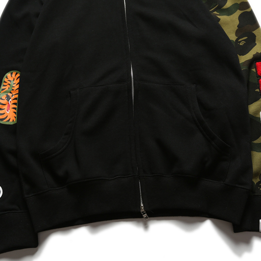 Bape Full Zip Double Hoodie - EUR FASHION