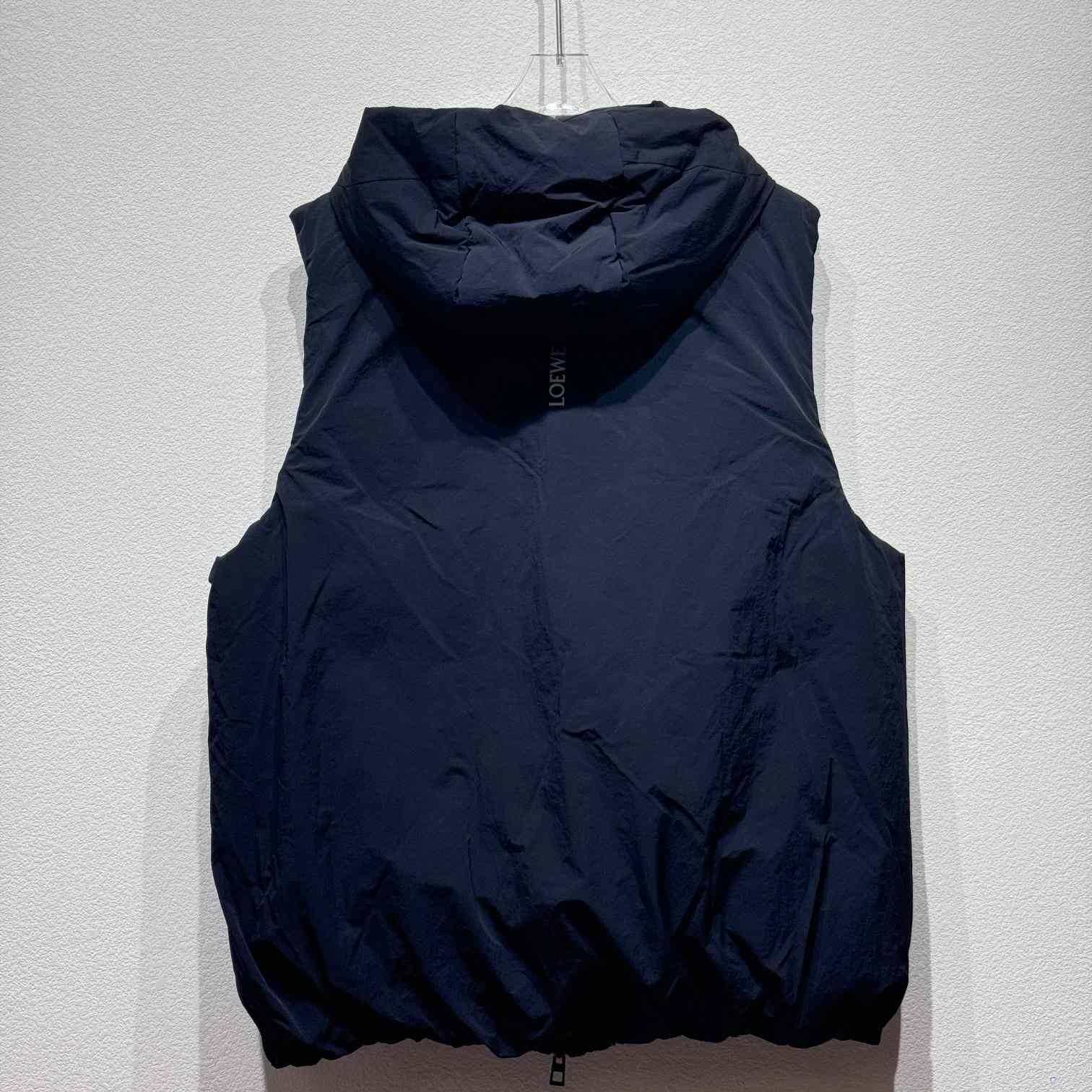 Loewe Puffer Vest In Technical Shell - EUR FASHION