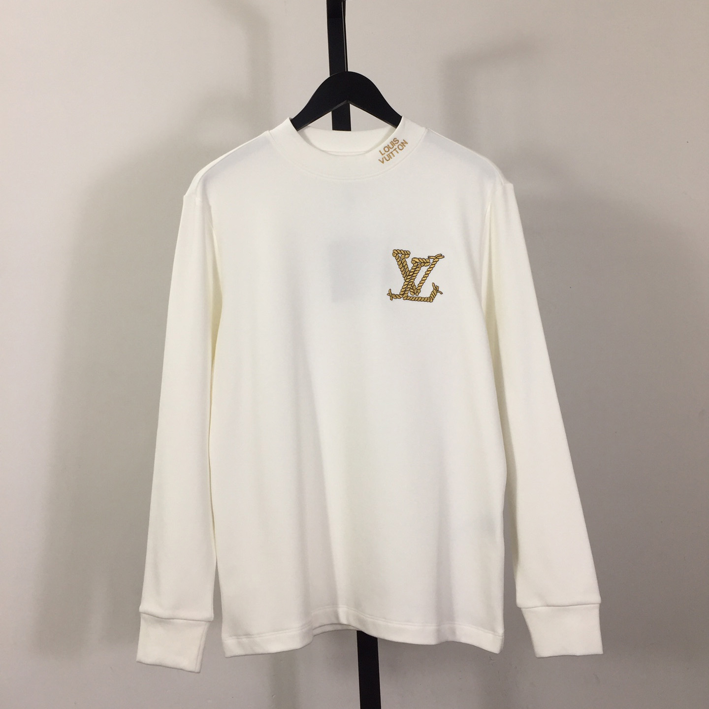 Louis Vuitton Logo Long Sleeve Tee - EUR FASHION