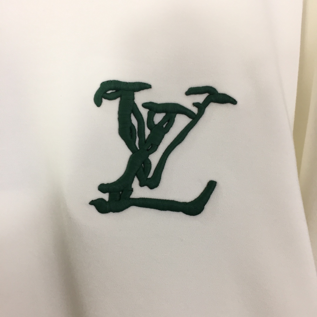 Louis Vuitton Logo Long Sleeve Tee - EUR FASHION