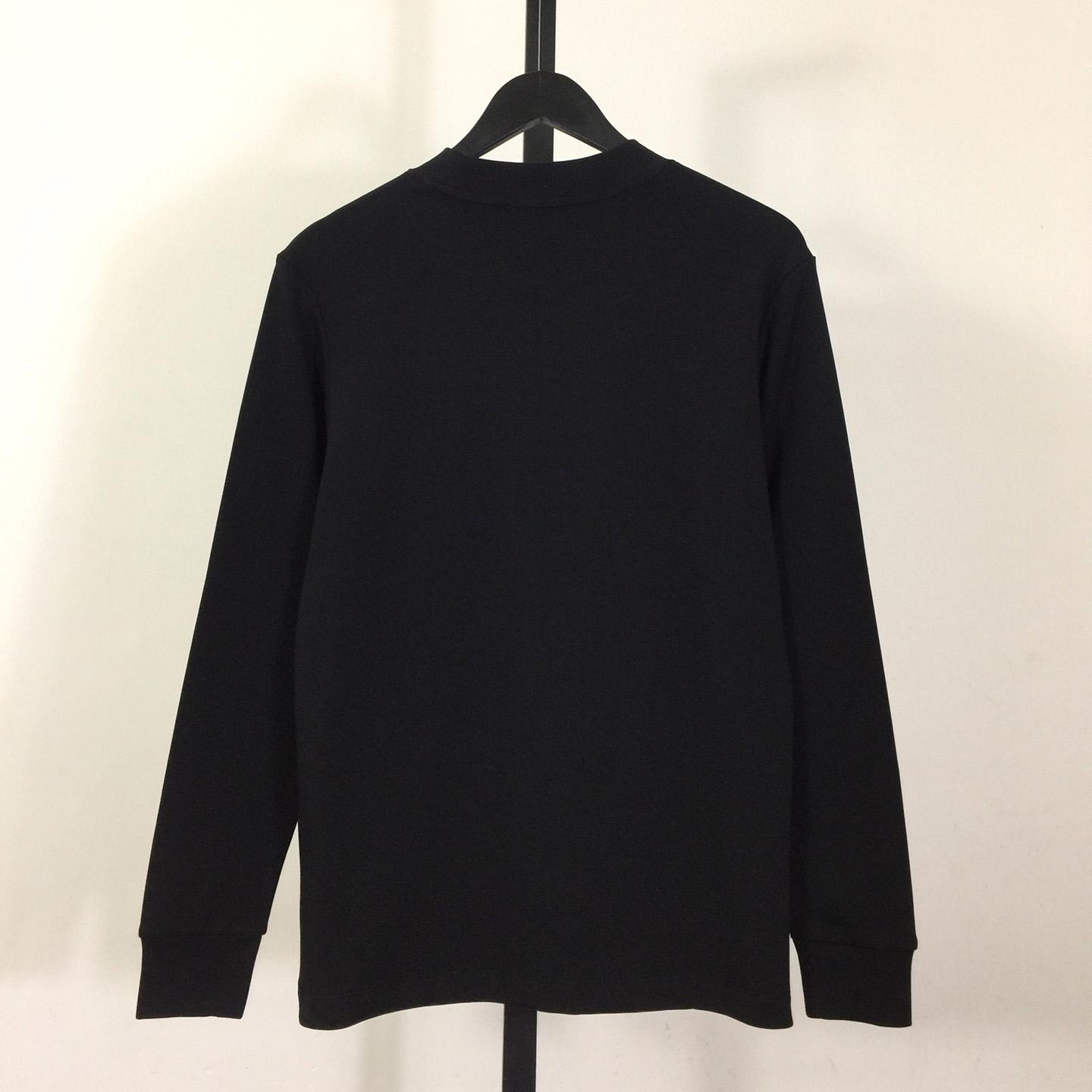 Prada Long-sleeved Cotton T-shirt - EUR FASHION