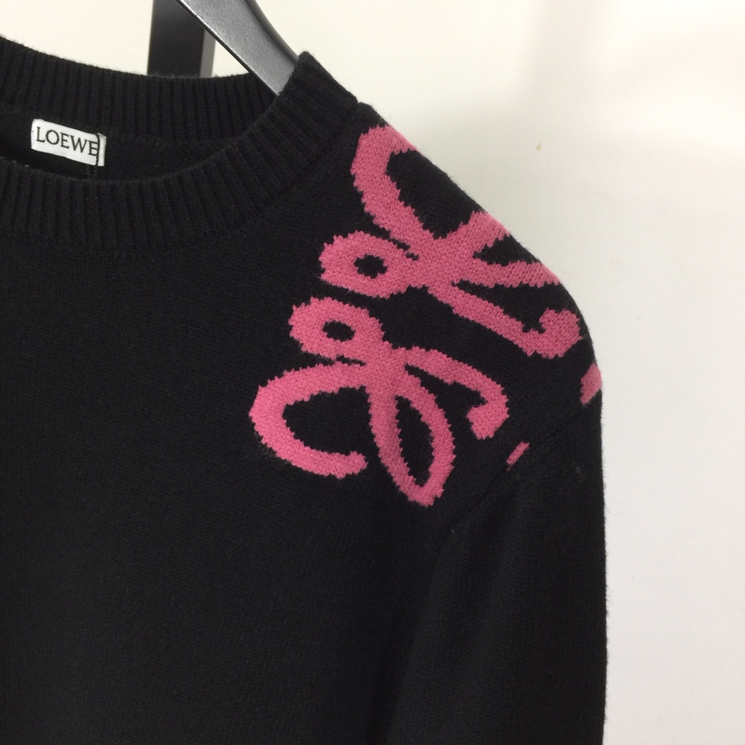 Loewe Logo Wool Sweater - EUR FASHION