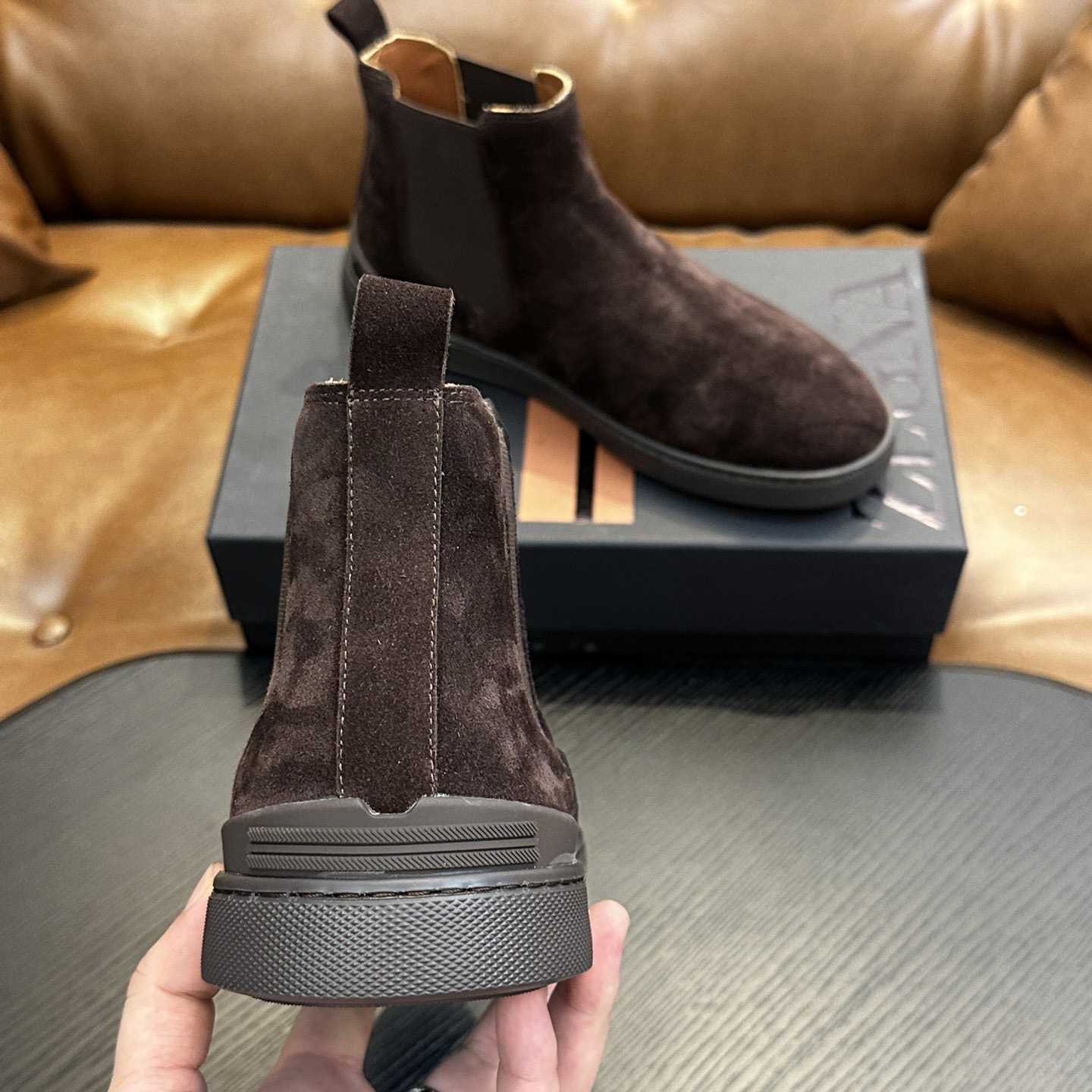 Zegna Suede Boots - EUR FASHION