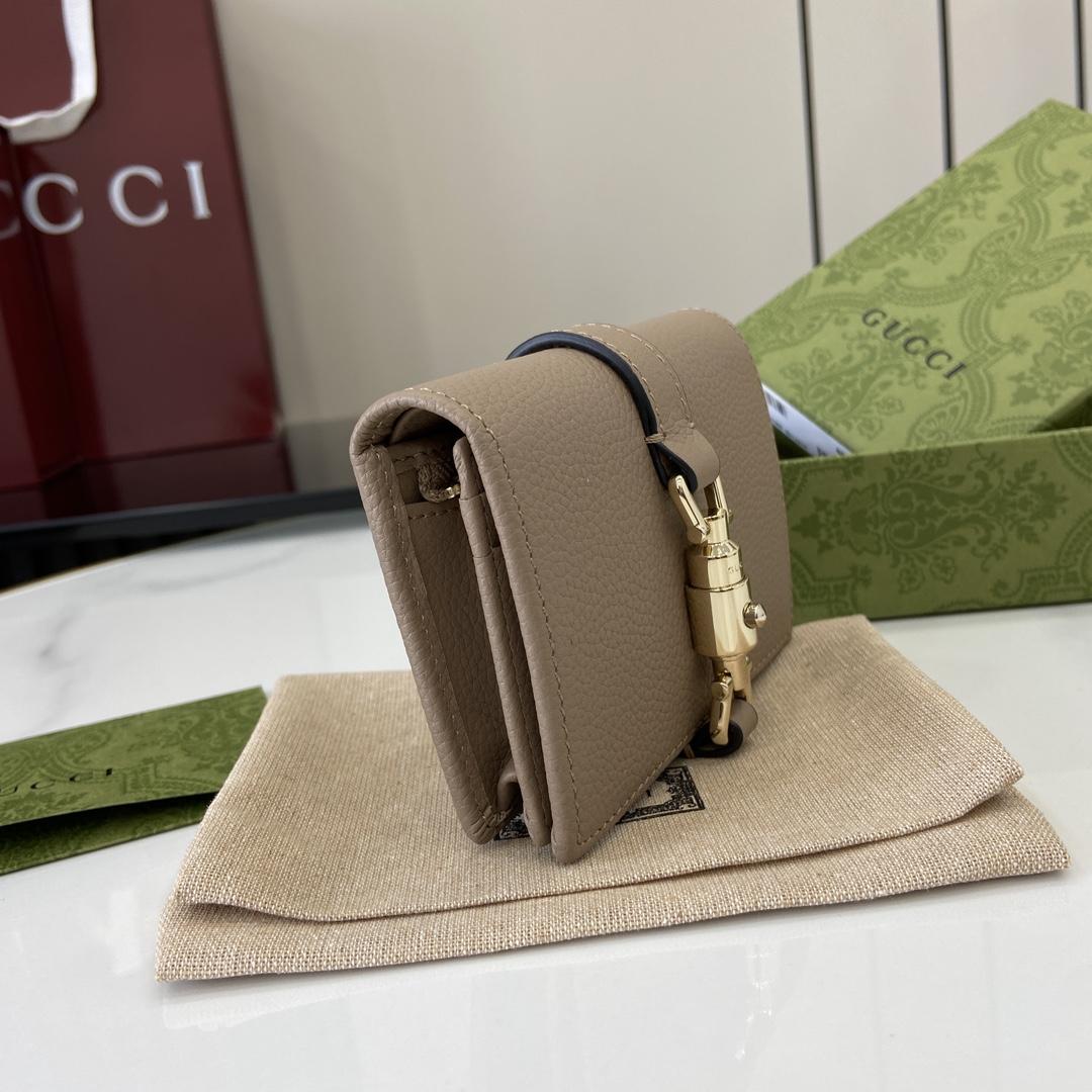 Gucci Jackie 1961 Card Case Wallet - EUR FASHION