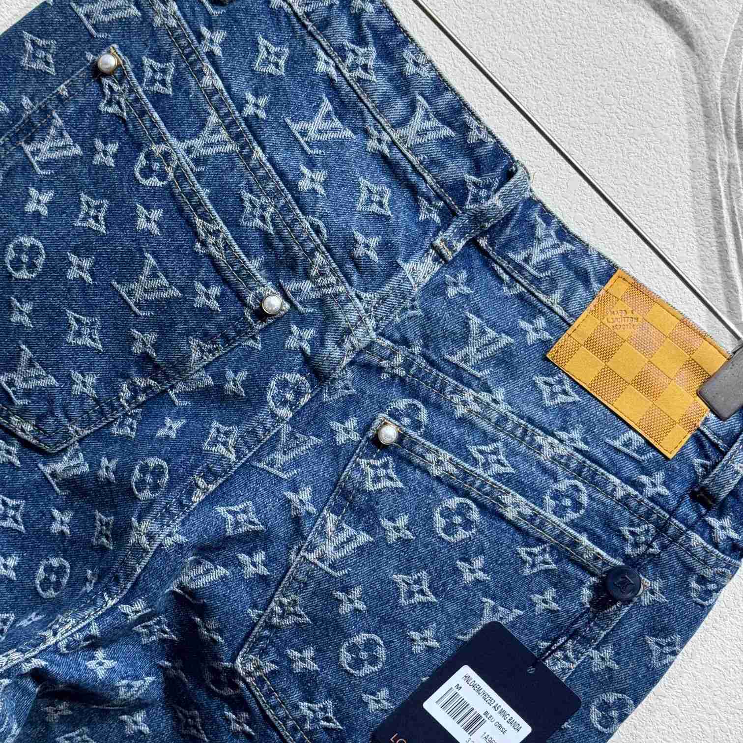 Louis Vuitton Monogram Denim Jeans - EUR FASHION