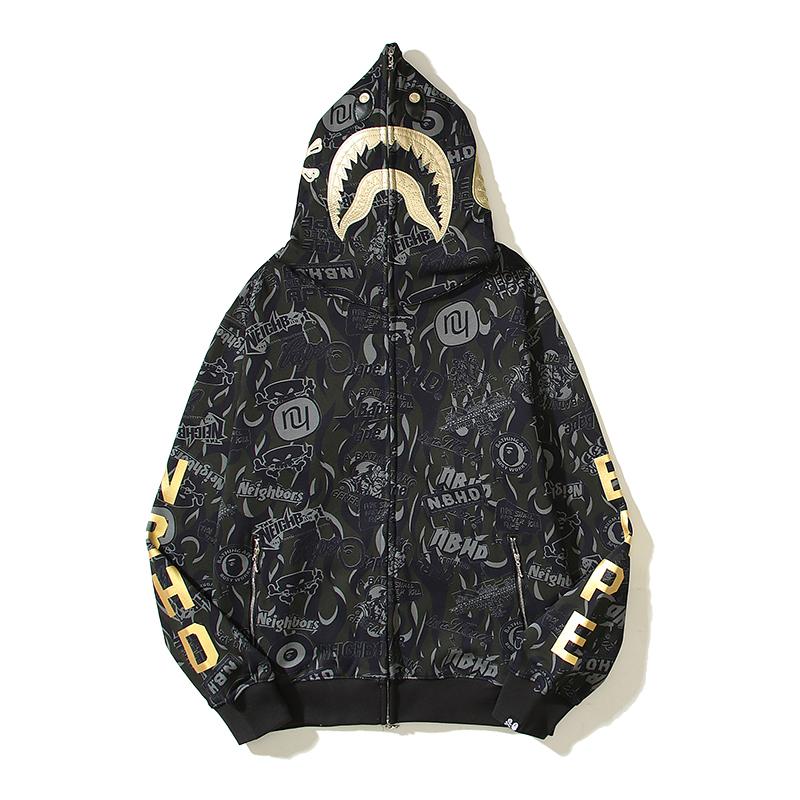 Bape x x NBHD Full Zip Hoodie - EUR FASHION