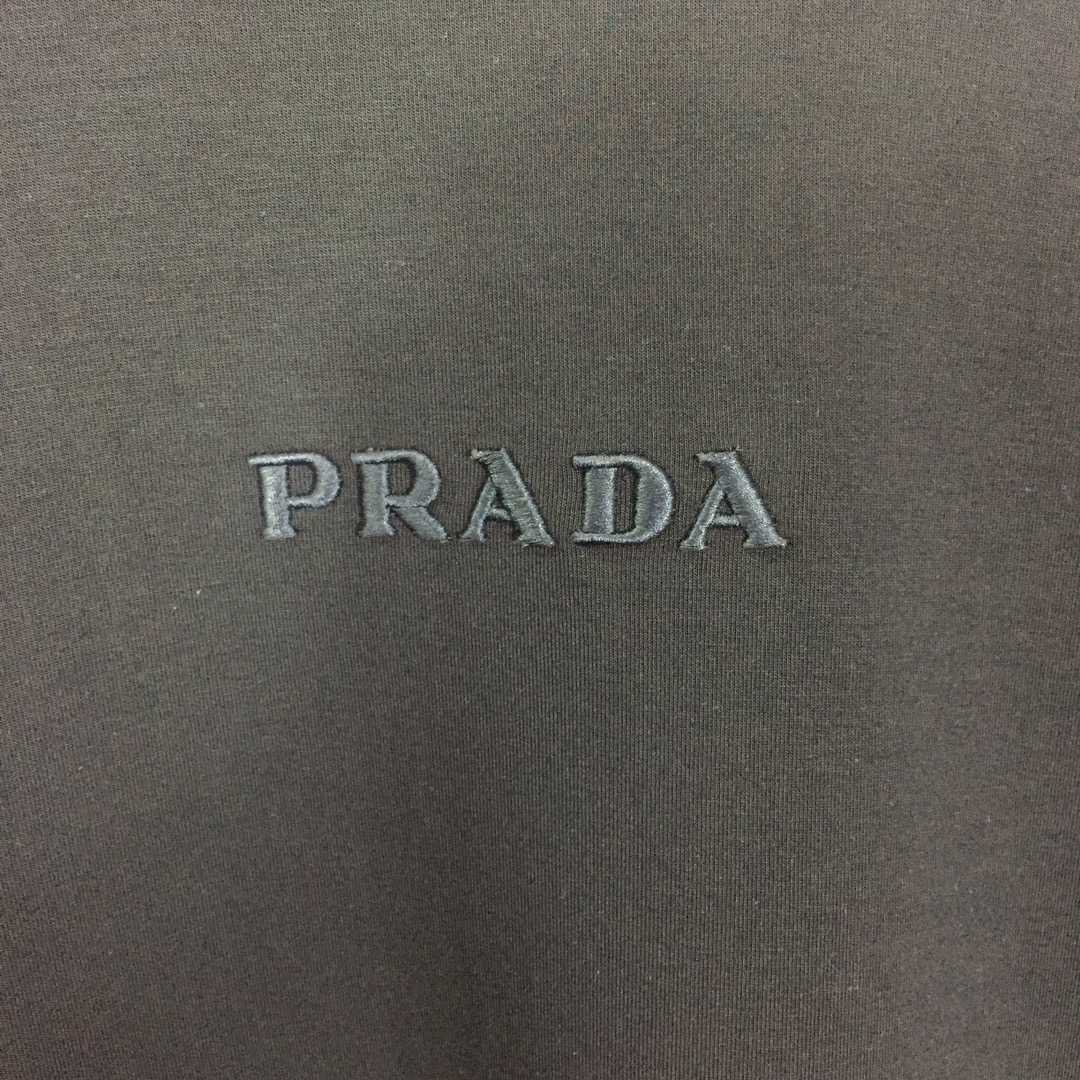 Prada Logo Cotton T-shirt - EUR FASHION