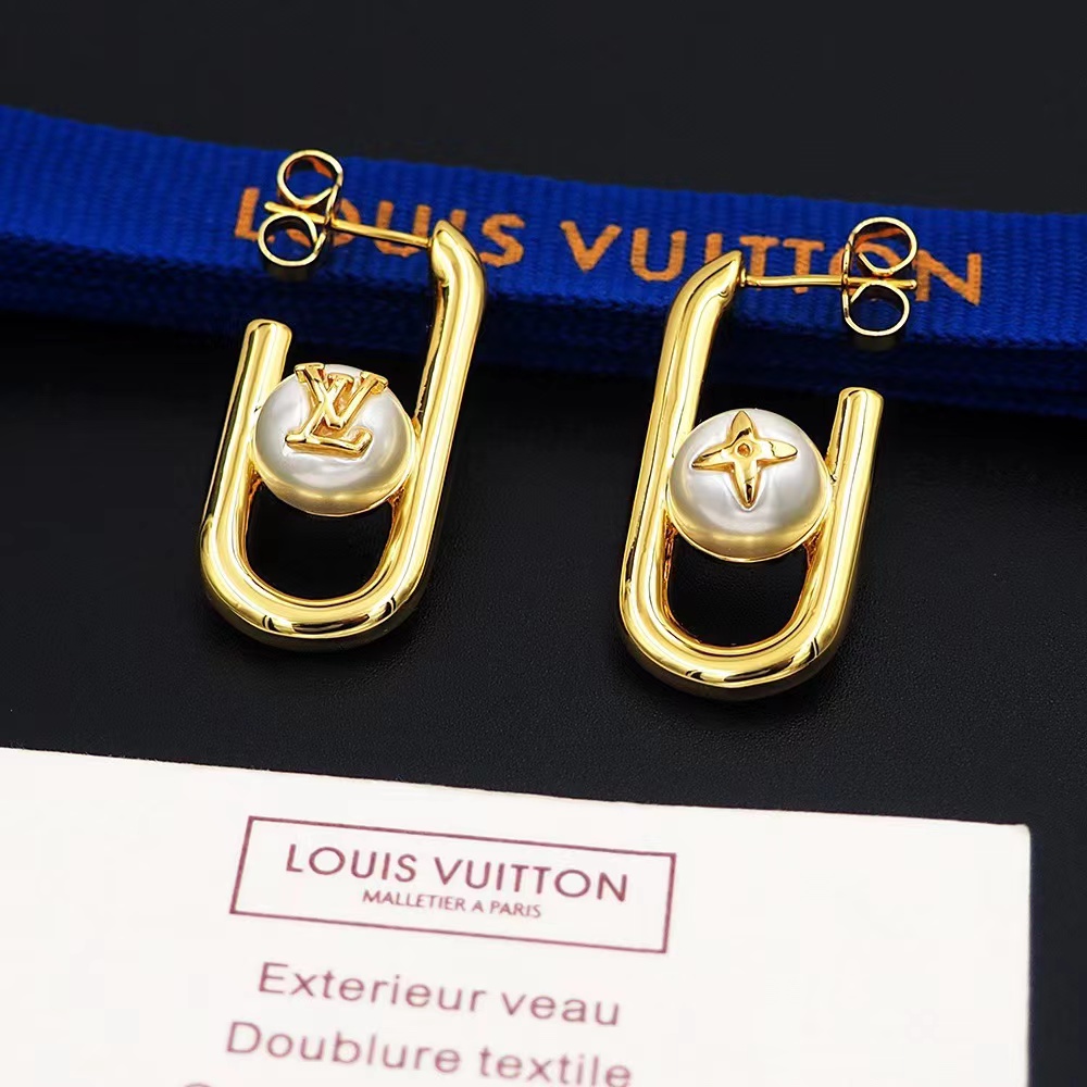 Louis Vuitton My LV Chain Pearls Earrings   M01451 - EUR FASHION