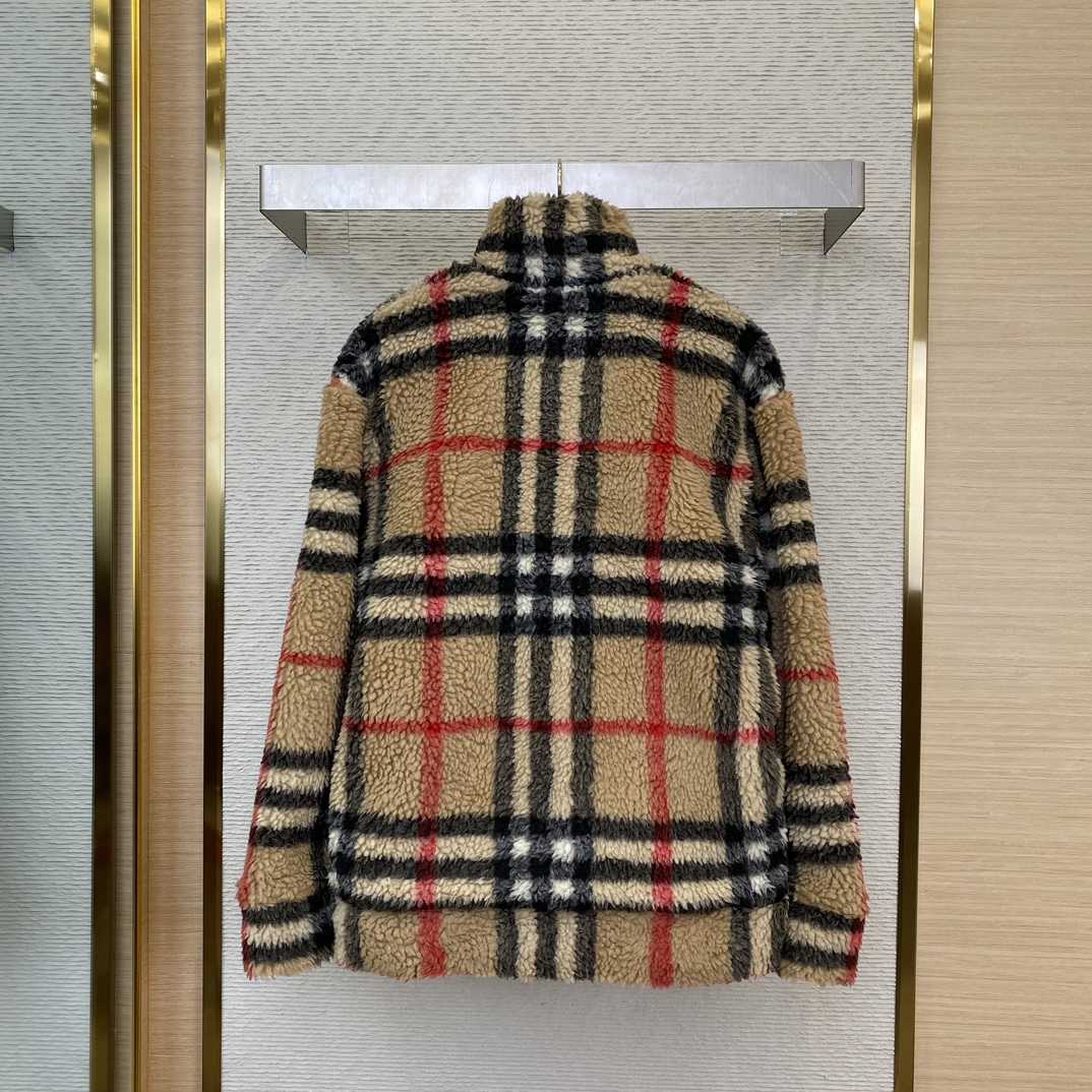 Burberry Check Wool Jacket  - EUR FASHION