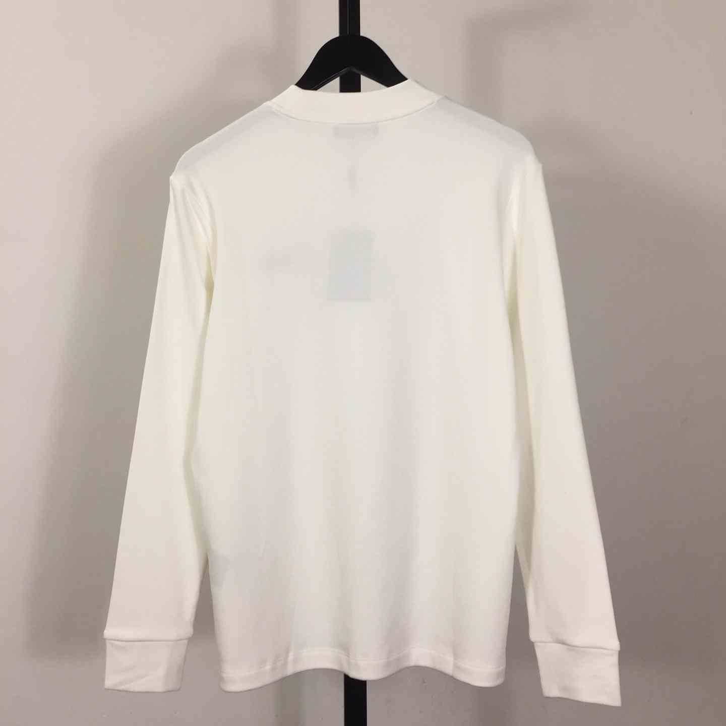 Balenciaga Logo Long Sleeve Tee - EUR FASHION