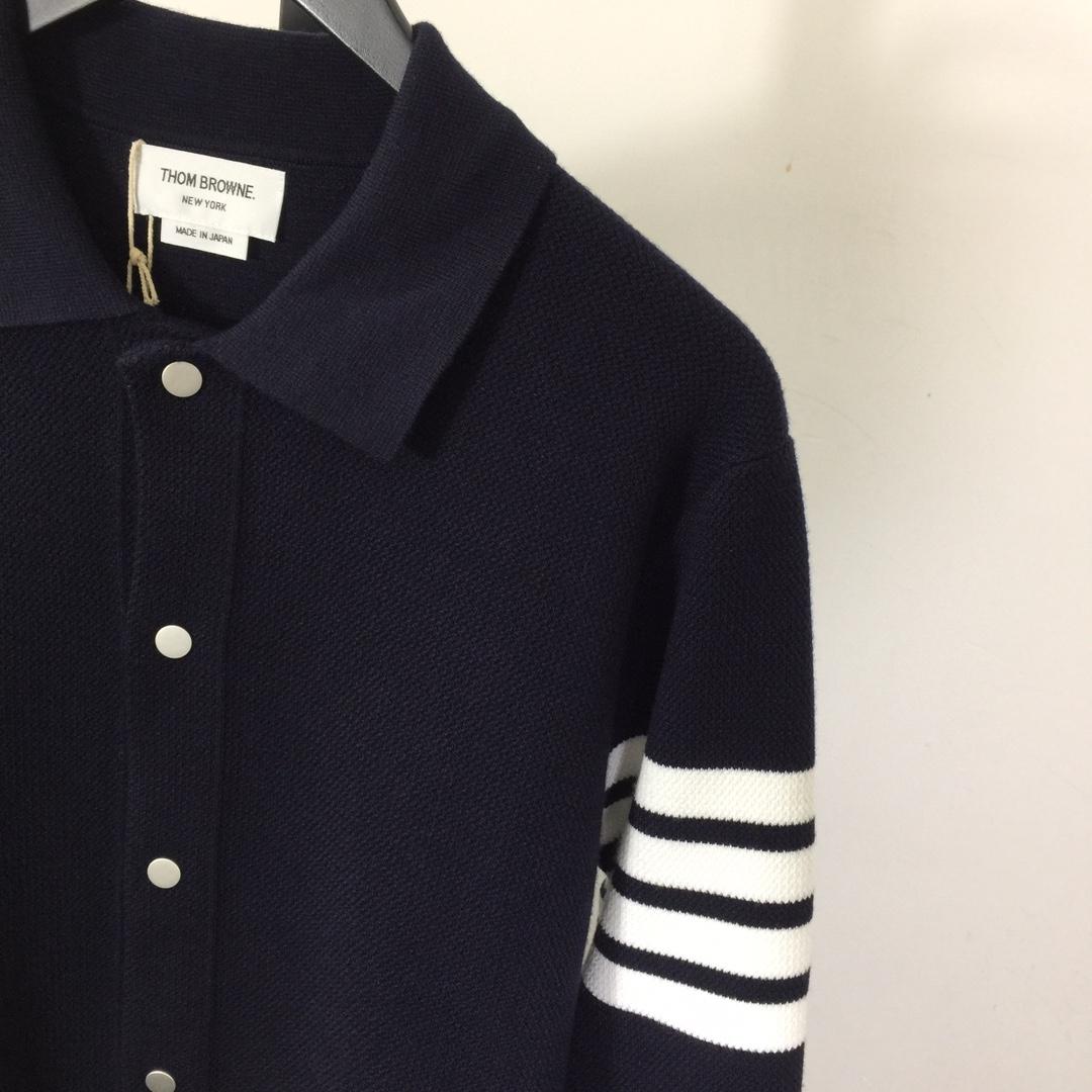 Thom Browne 4-Bar Jacket In Blue - EUR FASHION