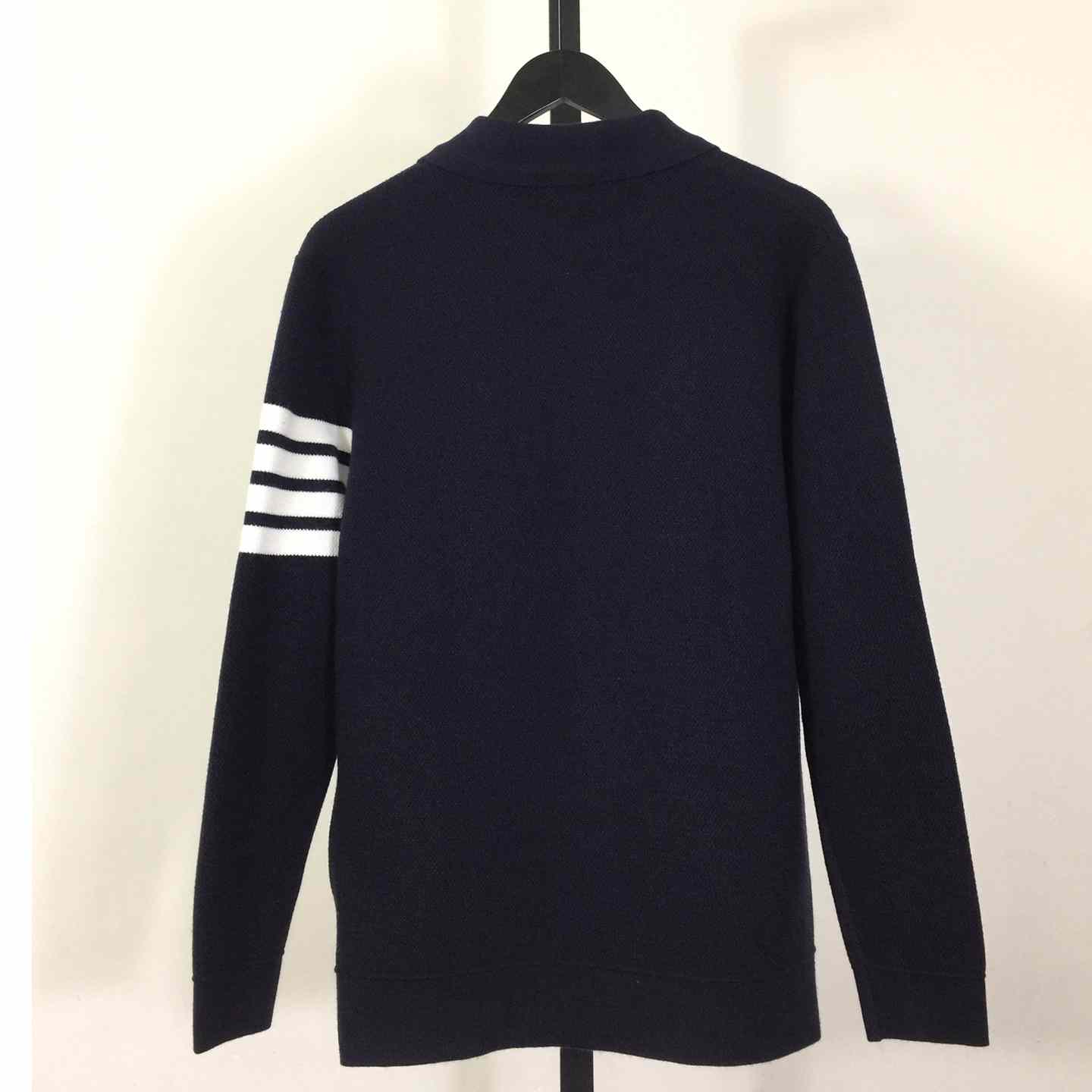 Thom Browne 4-Bar Jacket In Blue - EUR FASHION