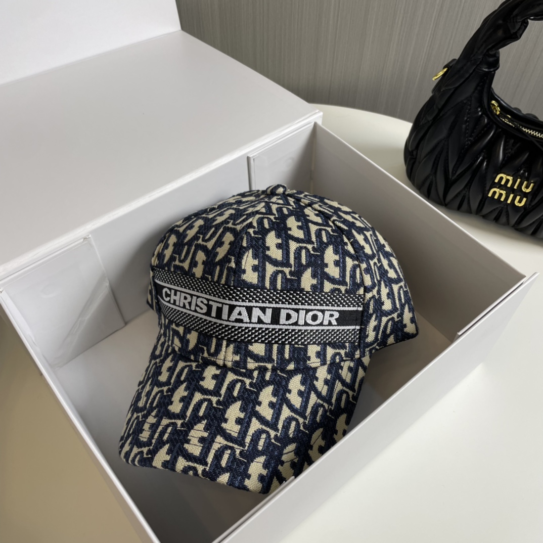 Dior Oblique Cap - EUR FASHION