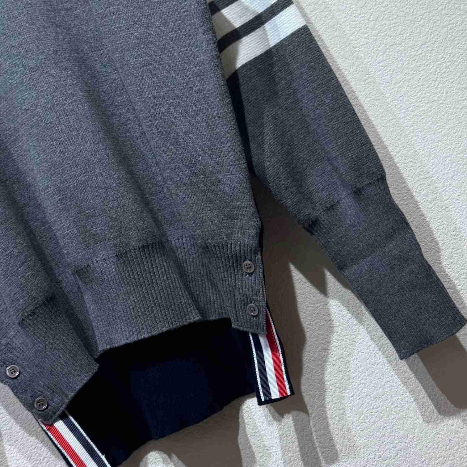 Thom Browne 4-Bar Knitted Sweater - EUR FASHION