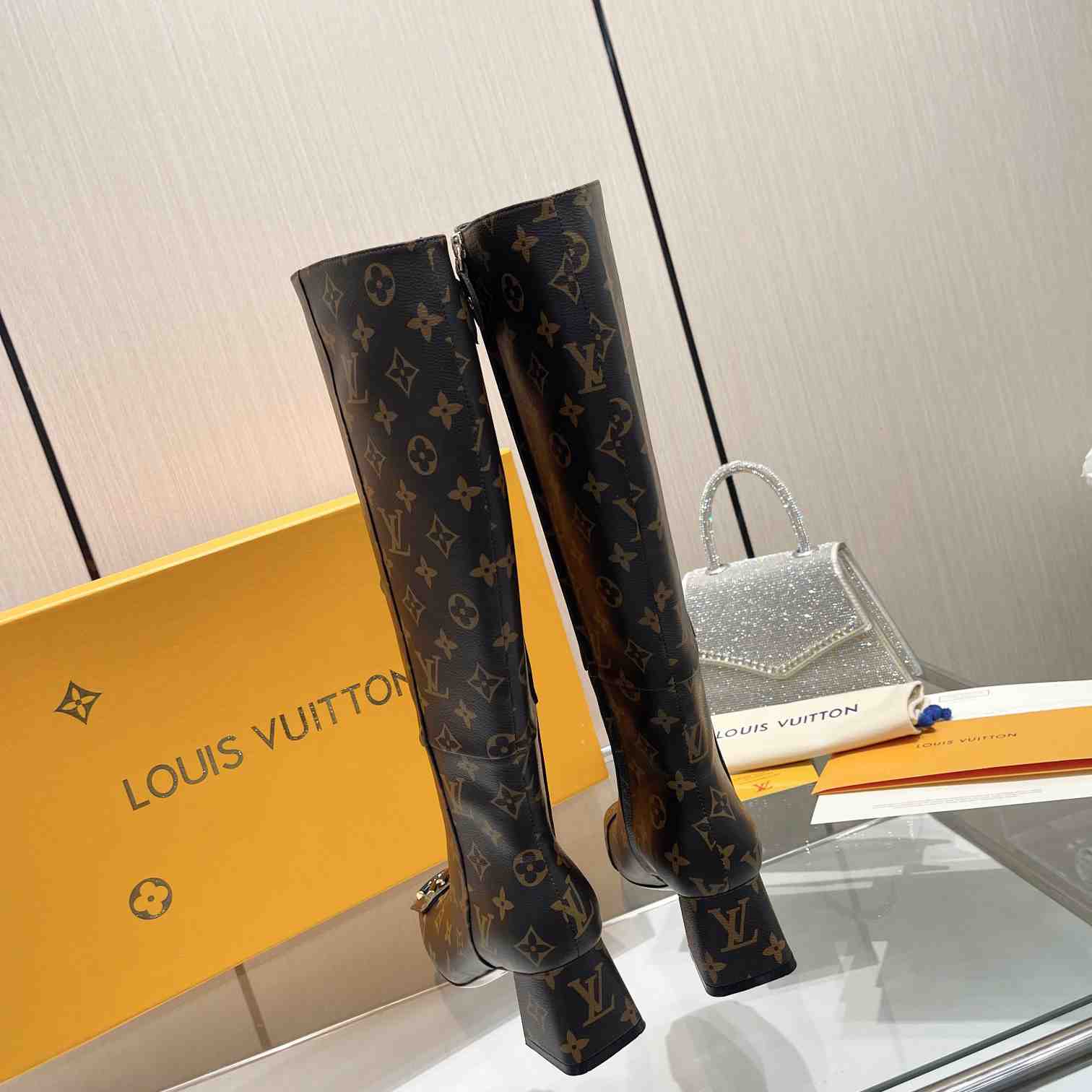 Louis Vuitton LV Checker High Boot - EUR FASHION