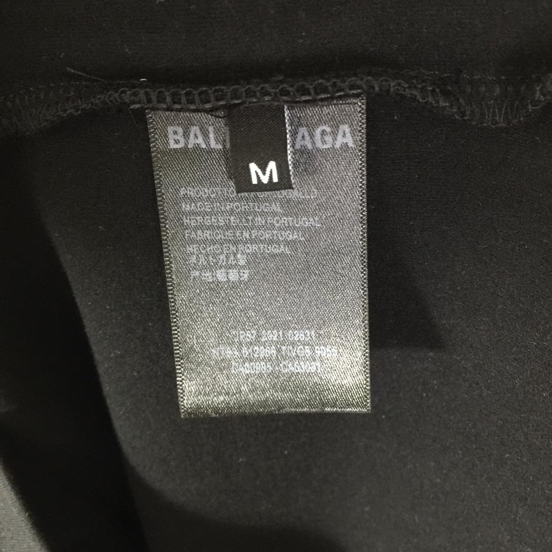 Balenciaga Logo Long Sleeve Tee - EUR FASHION