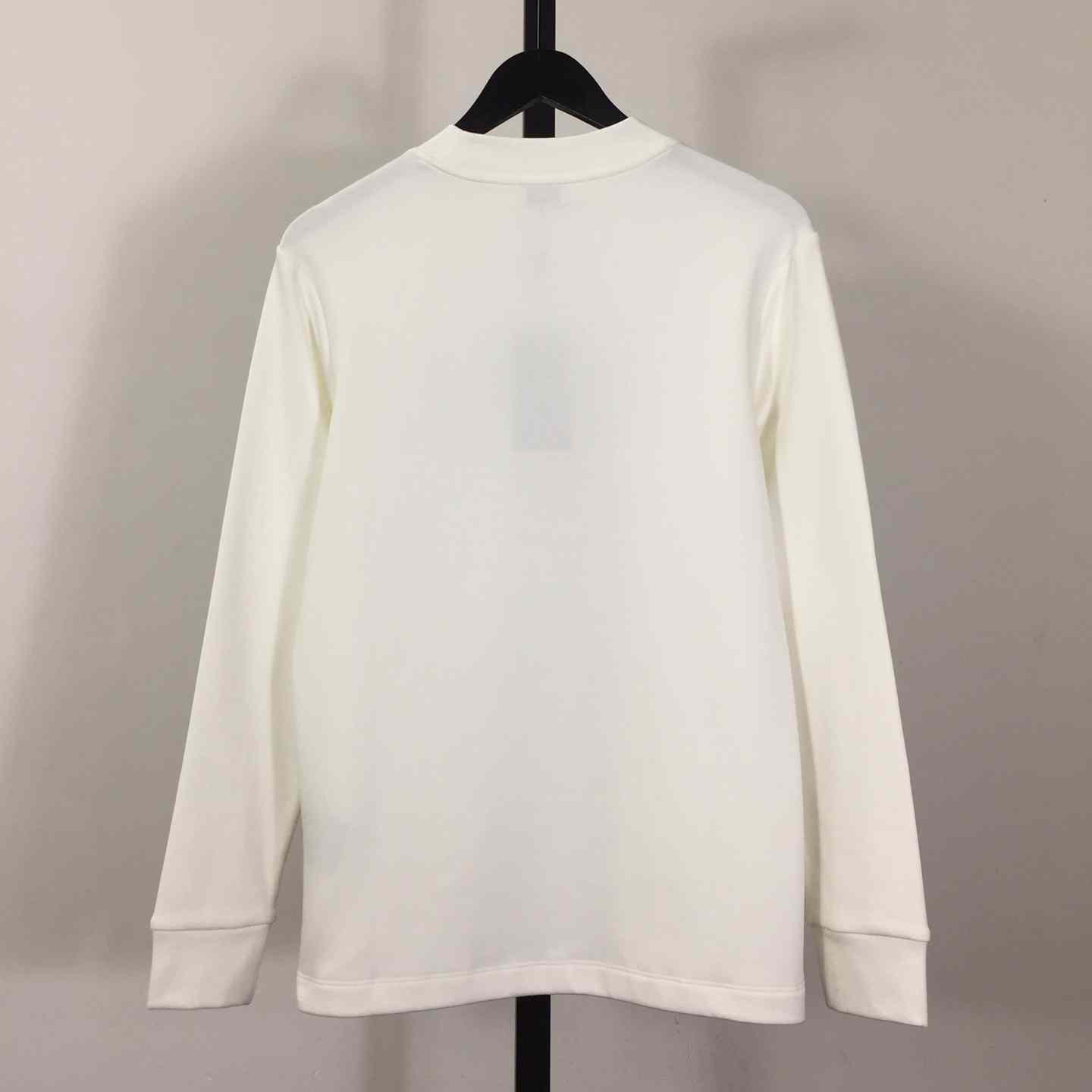 Saint Laurent Logo Long Sleeve Tee - EUR FASHION