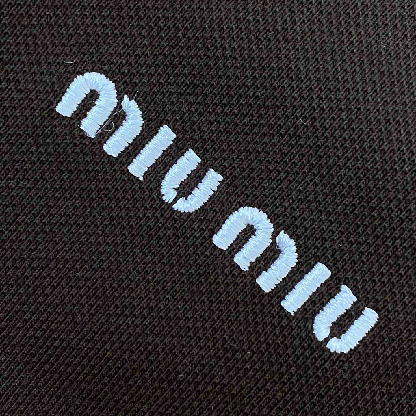 Miu Miu Piqué and Jersey Polo Shirt - EUR FASHION