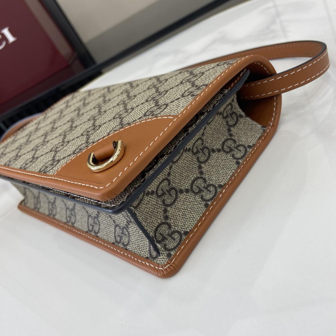 Gucci GG Emblem Super Mini Shoulder Bag - EUR FASHION