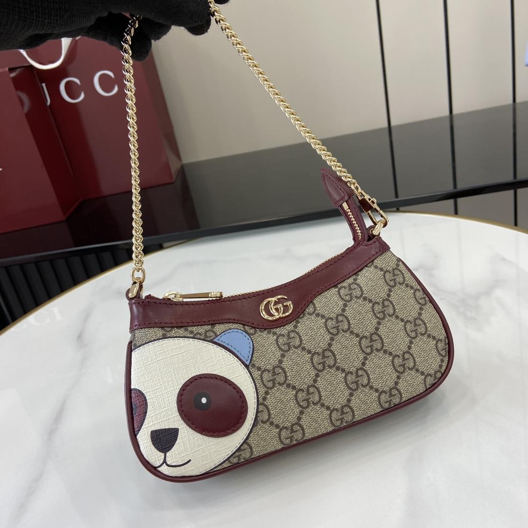 Gucci GG Mini Bag With Panda Detail - EUR FASHION