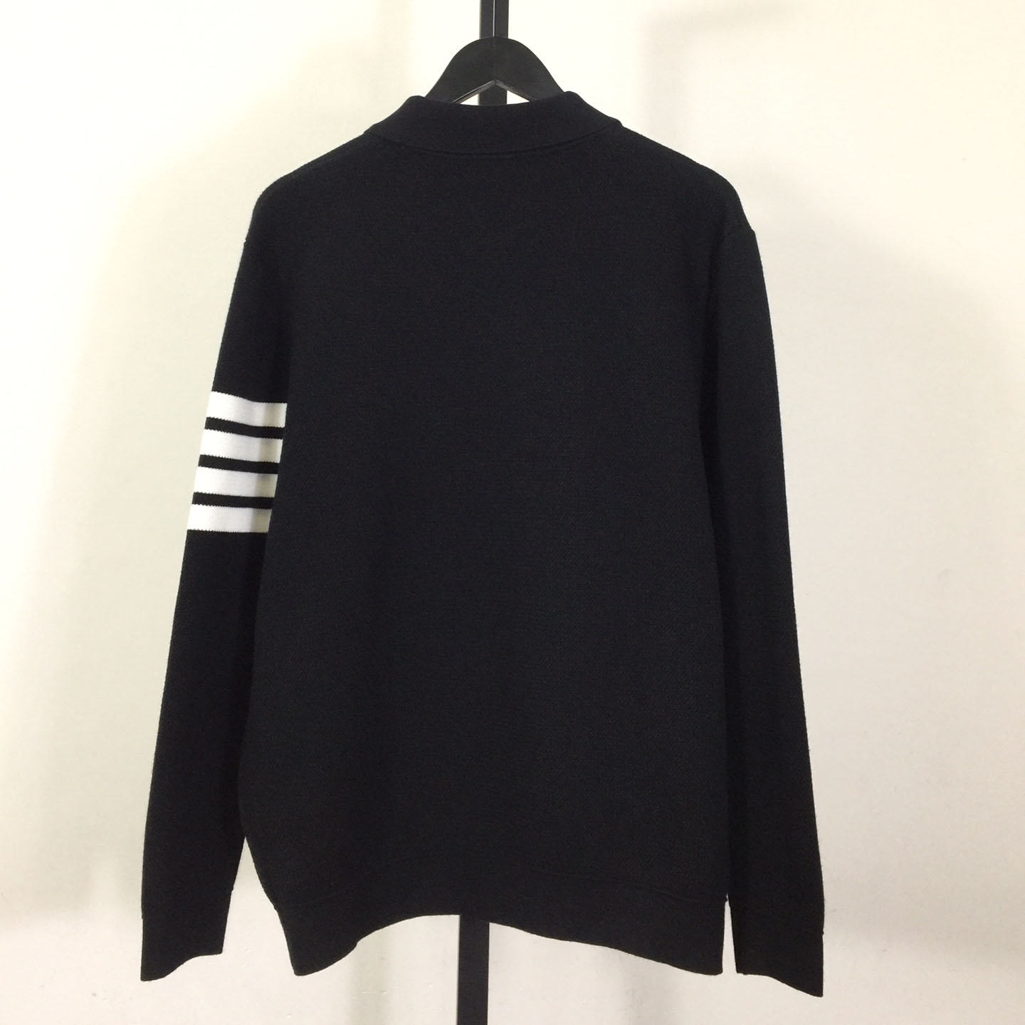 Thom Browne 4-Bar Knit Cardigan - EUR FASHION