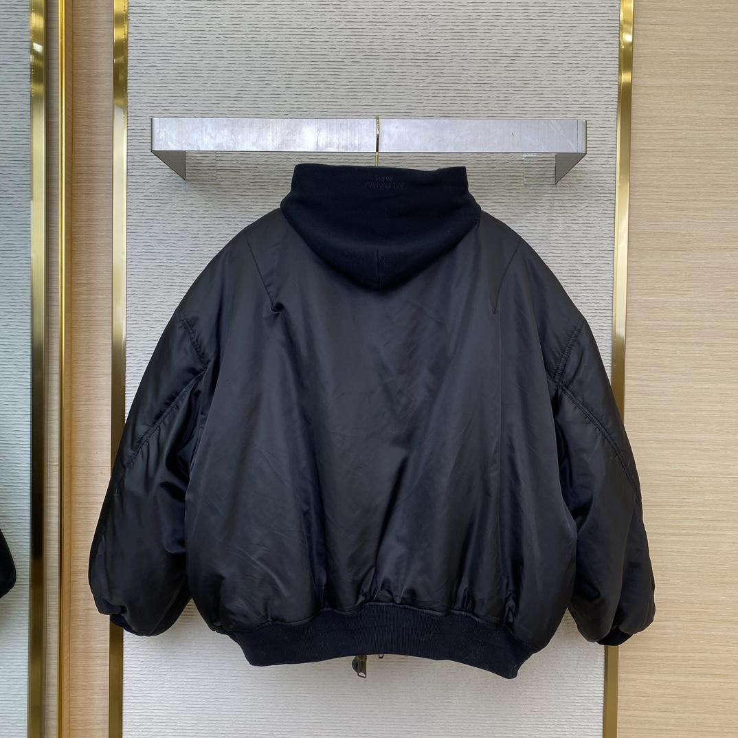 Balenciaga Bomber In Black  - EUR FASHION