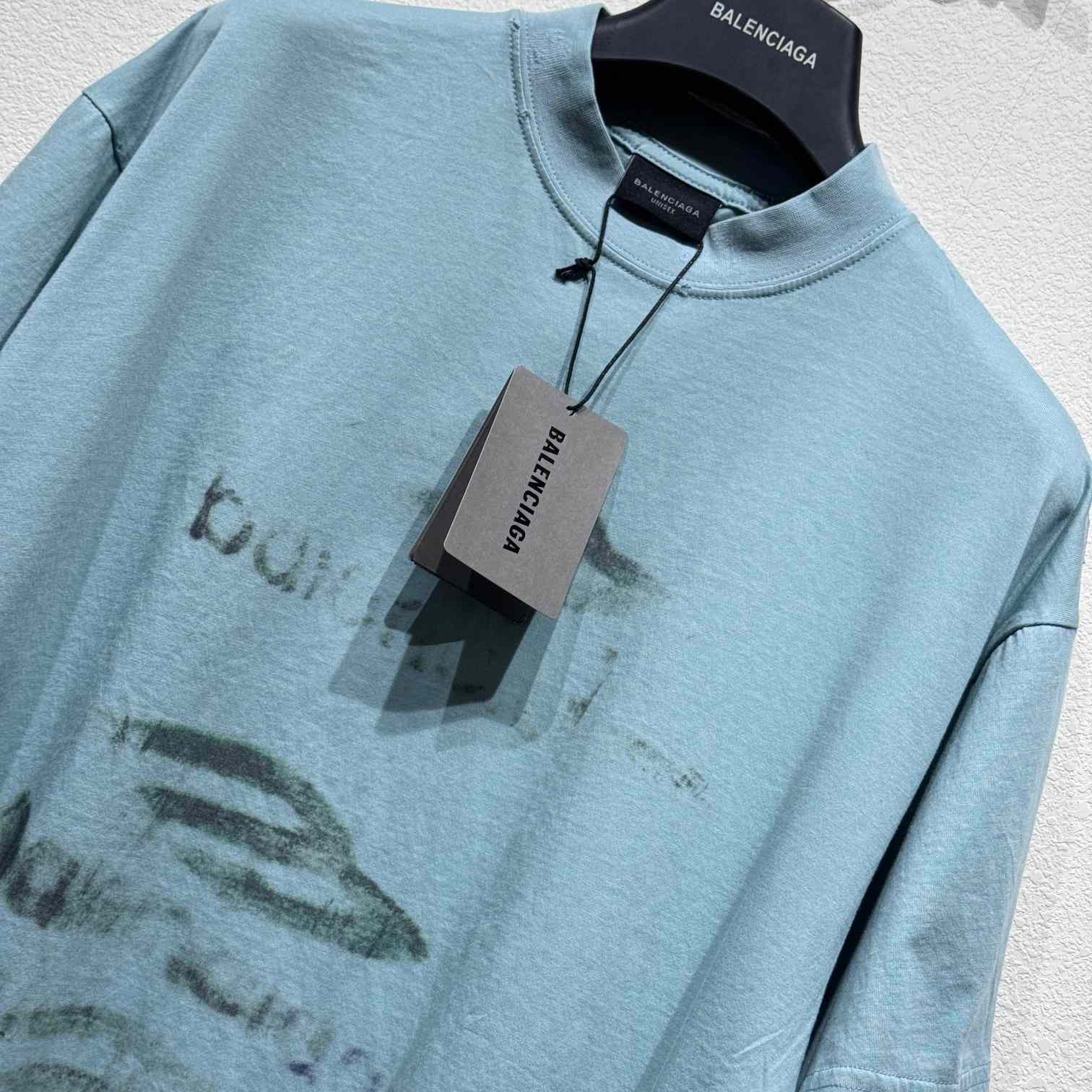 Balenciaga DIY Imprint T-Shirt  - EUR FASHION