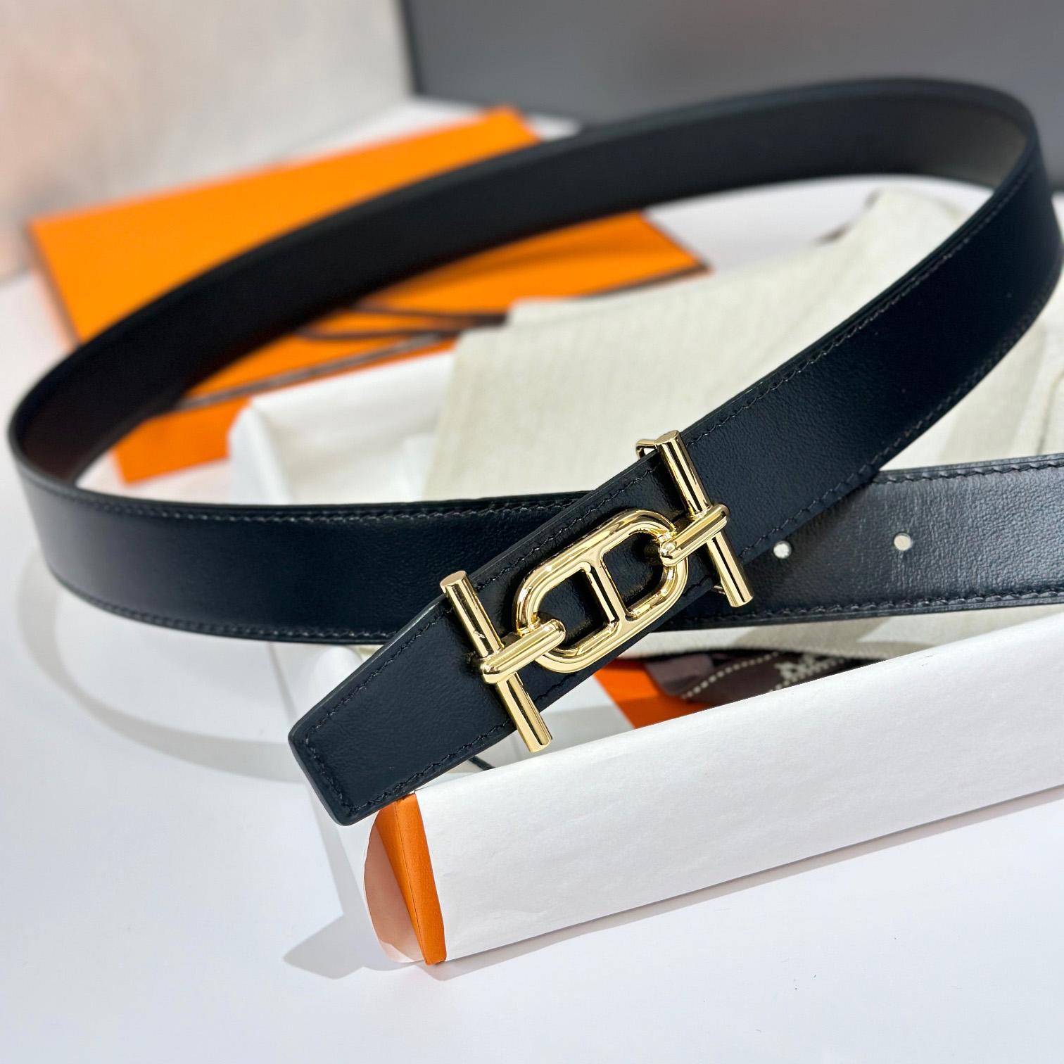 Hermes Ancre Buckle & Reversible Leather Strap 32mm - EUR FASHION