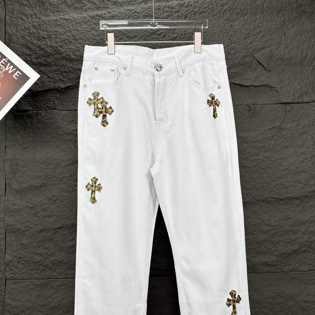 Chrome Hearts Straight Leg Jeans - EUR FASHION