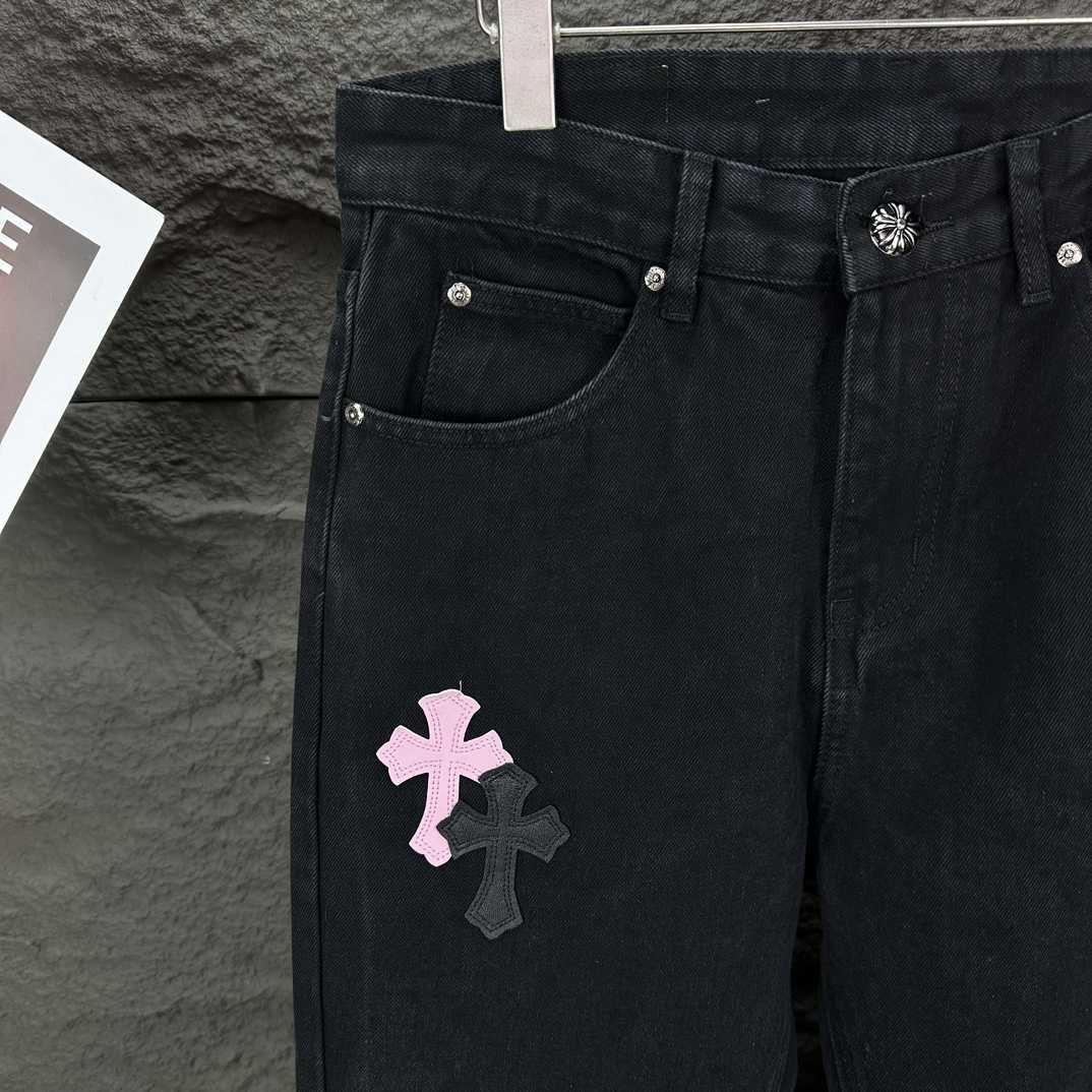 Chrome Hearts Straight Leg Jeans - EUR FASHION