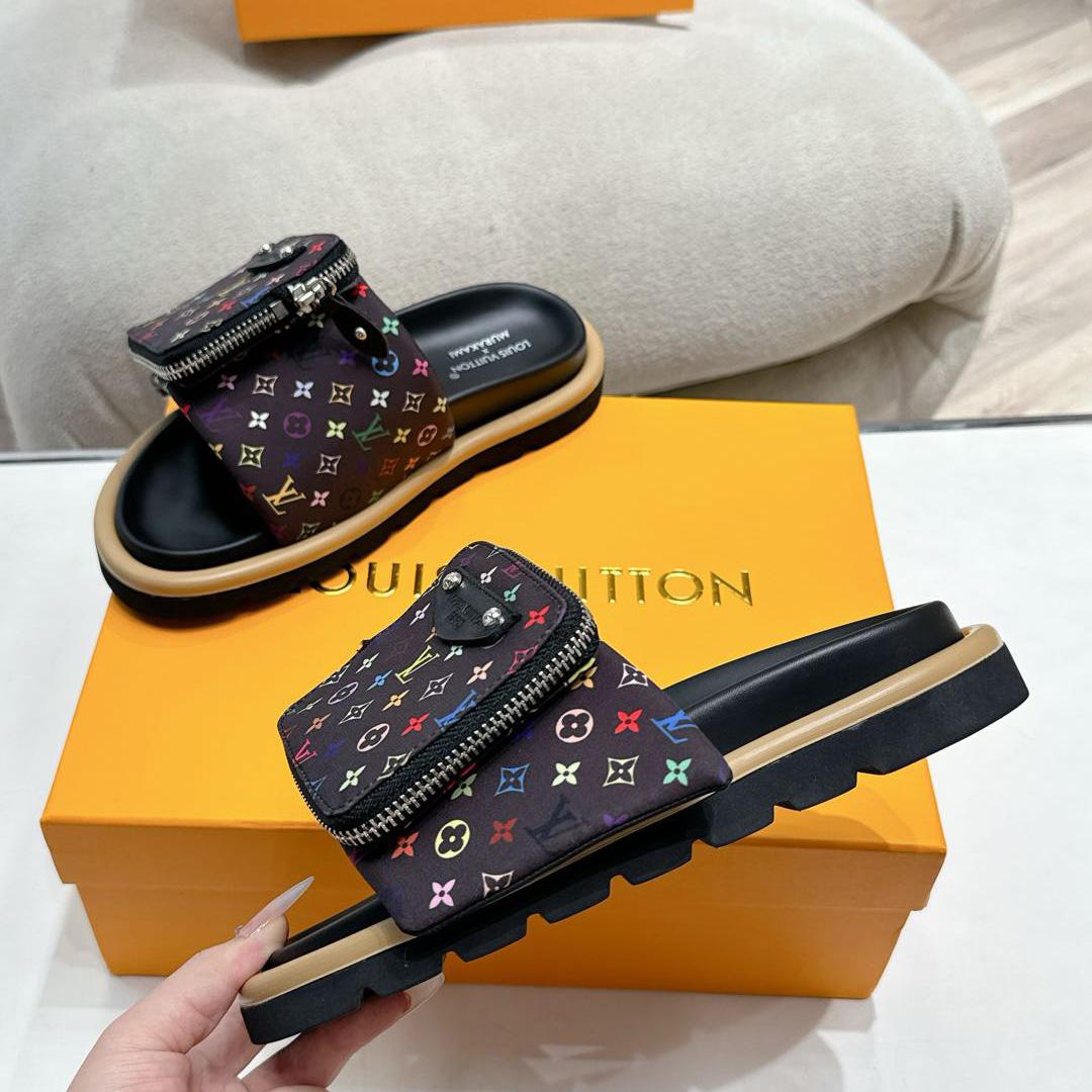 Louis Vuitton LV x TM Pool Pillow Flat Comfort Mule    - EUR FASHION