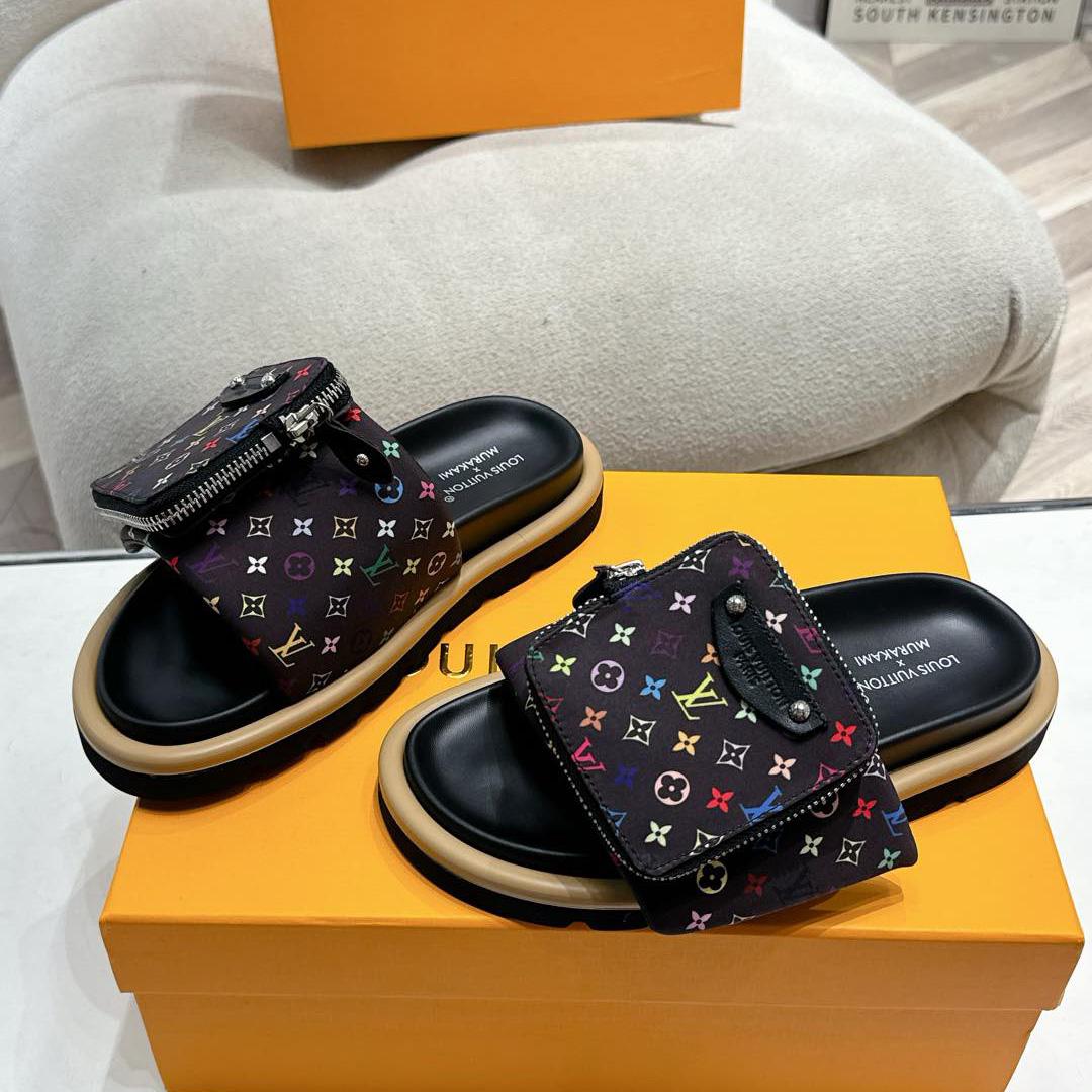 Louis Vuitton LV x TM Pool Pillow Flat Comfort Mule    - EUR FASHION