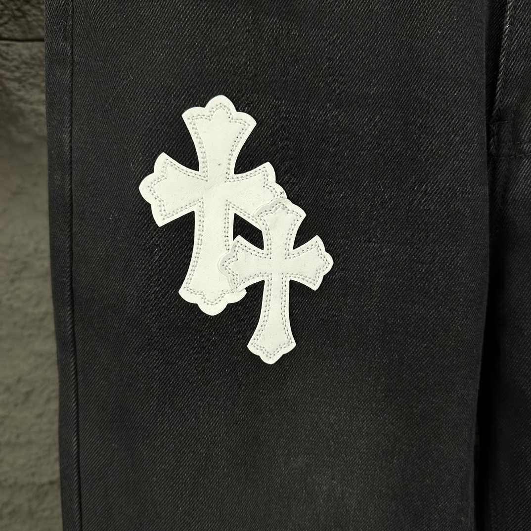 Chrome Hearts Straight Leg Jeans - EUR FASHION