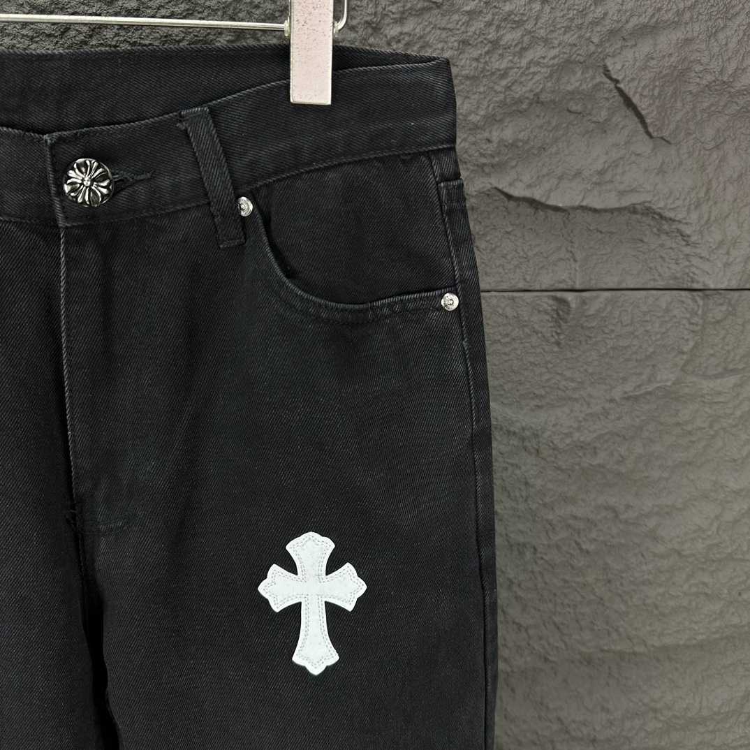 Chrome Hearts Straight Leg Jeans - EUR FASHION