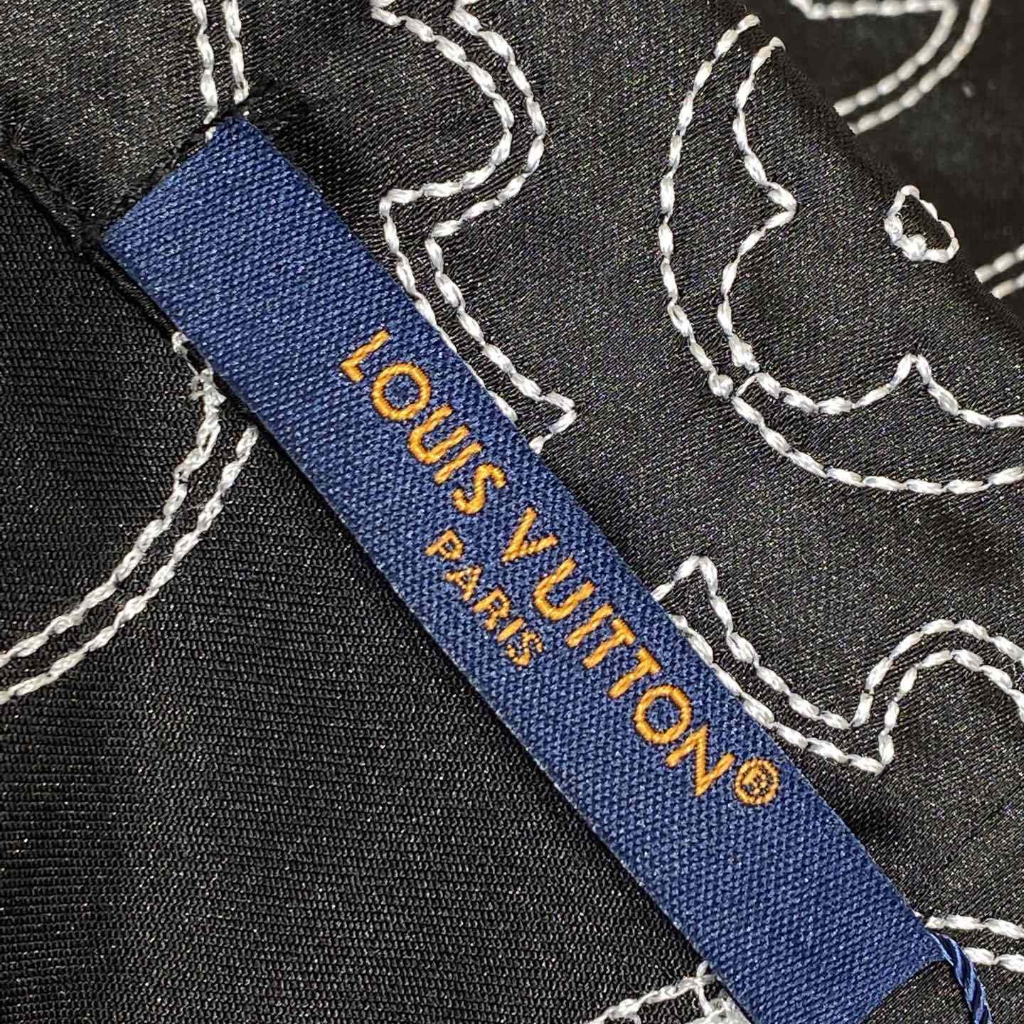 Louis Vuitton Printed Silk Shorts   1AFWOR - EUR FASHION
