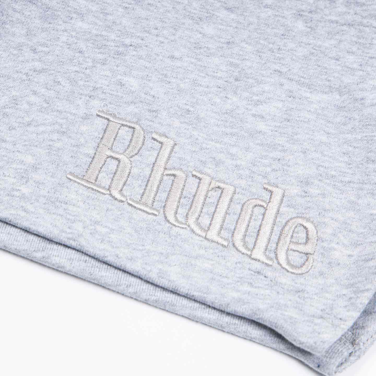 Rhude Embroidered Twill Logo Short - EUR FASHION