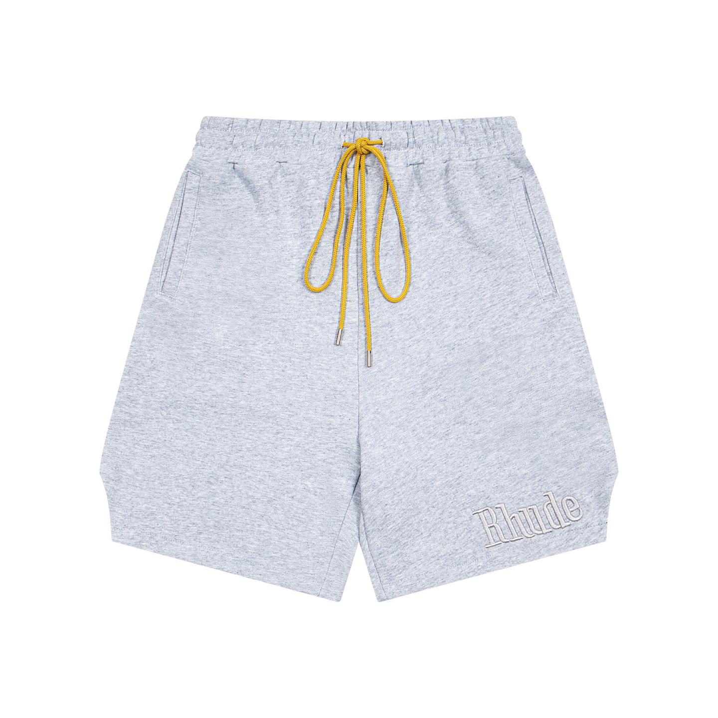 Rhude Embroidered Twill Logo Short - EUR FASHION