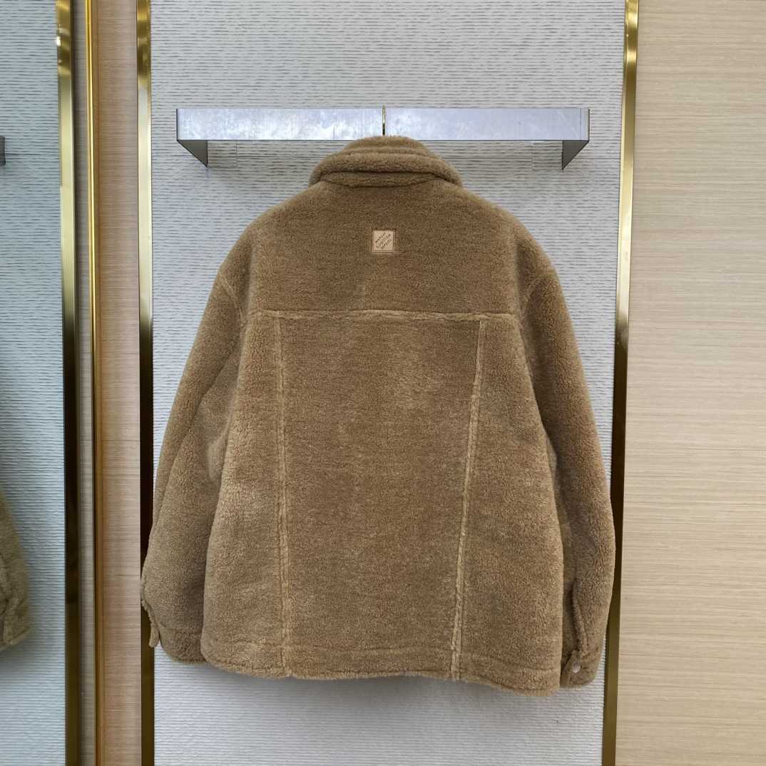 Louis Vuitton Shearling Trucker Jacket   1AGJGD - EUR FASHION